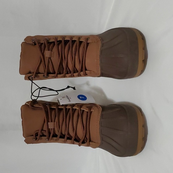 Goodfellow & Co Men's Cody Waterproof Duck Boots ~ Brown - Picture 10 of 16